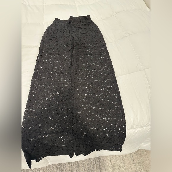 BEBE Black Lace Pants - Picture 7 of 7